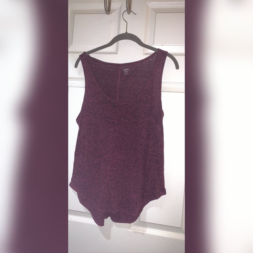 Medium Burgundy Old Navy Tank Top